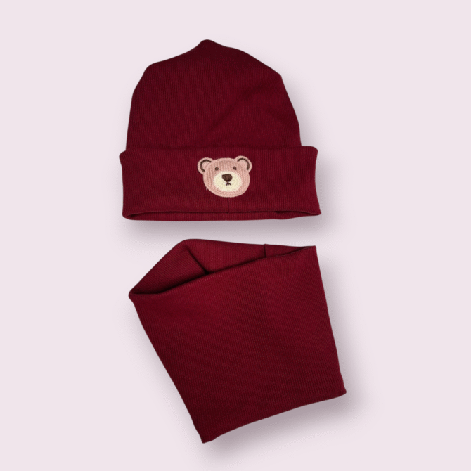 Bordo kepurė ilgakasėm - Image 3