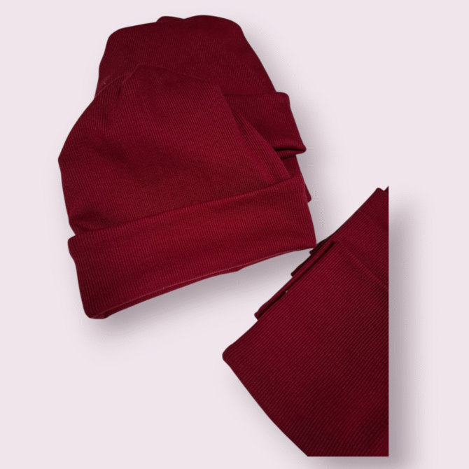 Bordo kepurė ilgakasėm - Image 5