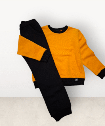 Šiltas kostiumėlis Geltona-juoda