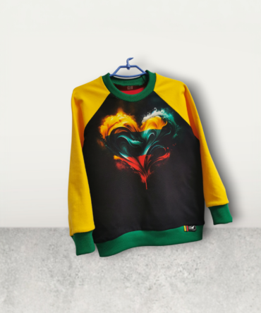 Trispalvis džemperiukas Širdelė LT