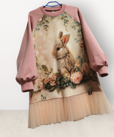 Suknelė Zuikis gėlėse