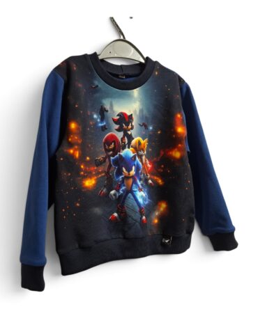 Pašiltintas džemperiukas Sonic
