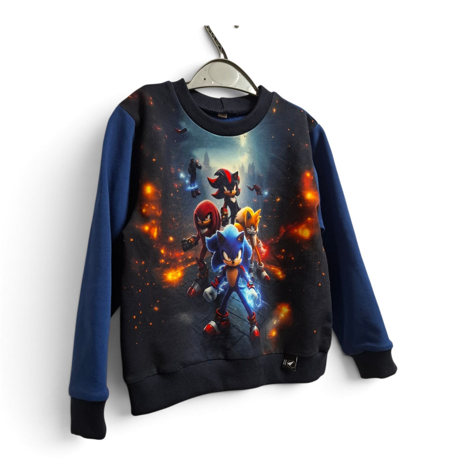 Pašiltintas džemperiukas Sonic